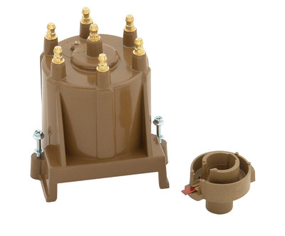 Accel 87-93 GM w/2.8/3.1/4.3L, Distributor Cap and Rotor Kit w/HEI Style, Tan, Screw Cap - ACL-8133ACC