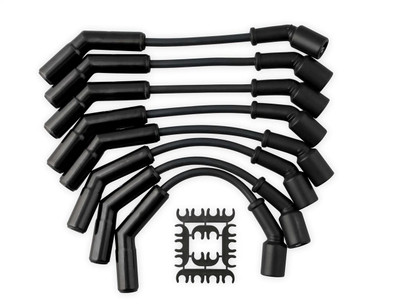 Accel Black Spark Plug Wire Set w/Extreme 9000 Ceramic Boot for GM LS3/LS4/LS7 - ACL-9070CK