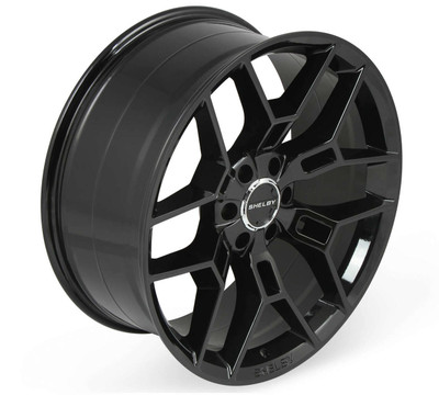 Carroll Shelby Wheels 05-UP F-150, CS45 Wheel, 20 x 9.5, 6 x 135, 12mm Offset, Gloss Black - CS45-395512-B