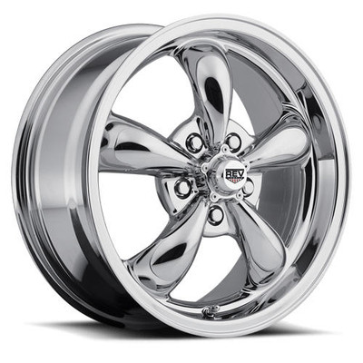 Rev Wheels Rev Wheels 100 Classic Series, 20 x 8, 4.5 Backspacing, 5 x 4.75, Chrome - REV-100C-2806100