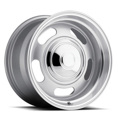 Rev Wheels Rev 107 Classic Series Rally, 18 x 8, 4.5 Backspacing, 5 x 4.75, Silver - REV-107S-8806100