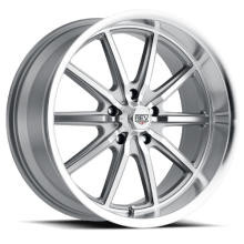 Rev Wheels Rev 110 Classic Series, 18 x 8, 4.5 Backspacing, 5 x 4.75, Silver - REV-110S-8806100