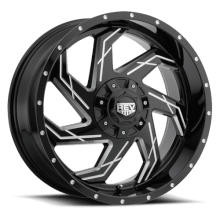Rev Wheels Rev Wheels Off Road 895 Series, 17 x 9, 4.53 Backspacing, 5 x 5, Black - REV-895M-7903212