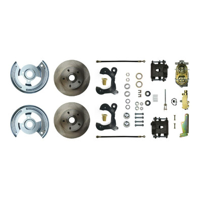 The Right Stuff 1958 Chevrolet Impala/Bel Air, Manual Front Disc Brake Conversion Kit - FSC58SDC-P