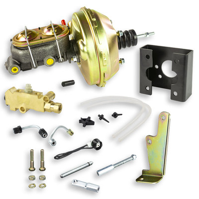 The Right Stuff 63-66 GM and GMC C/K Truck, Master Cylinder and 9 Booster Combination Kit Disc/Drum - G96310971