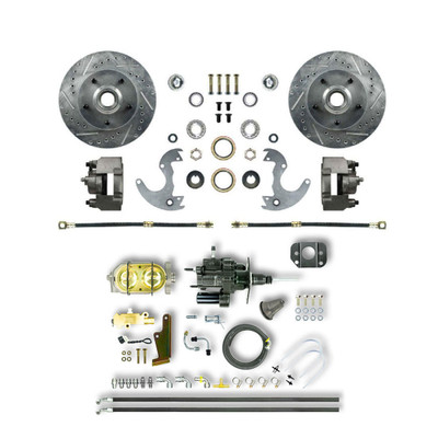 The Right Stuff 1964-1974 GM A/F/X Front Hydro Boost Disc Brake Conversion for Factory 14 Wheel - AFXHB14A