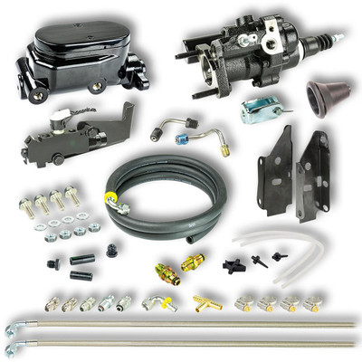 The Right Stuff 1973-87 GM and GMC C/K Truck, Black Hydro Boost Upper Assembly Kit Disc/Drum - BHB735171