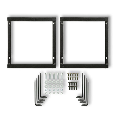  PUI Interiors Universal Build to Fit Bucket Seat Mount Brackets, 1 Pair - (RM-BKT BRCKT) 