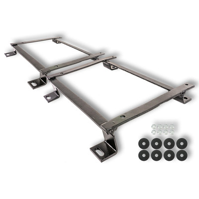  PUI Interiors 1967-1969 Chevrolet Camaro/Pontiac Firebird - Bucket Seat Mount Brackets, 1 Pair - (RM-BKT6769FS) 