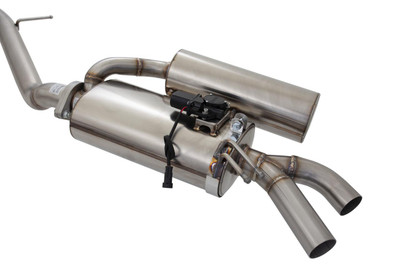  XForce 18-19 Kia Stinger GT RWD Dual 2-1/2 Stainless Cat Back system w/Varex Mufflers - (XFE-ES-KS17-VMK-CBS) 