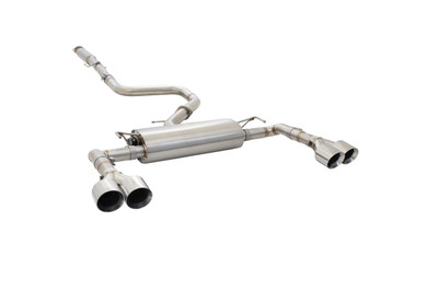  XForce 19-21 KIA Forte & Forte 5 GT BD 1.6T 3" Stainless Steel Catback System - (XFE-ESKC19VKCS) 
