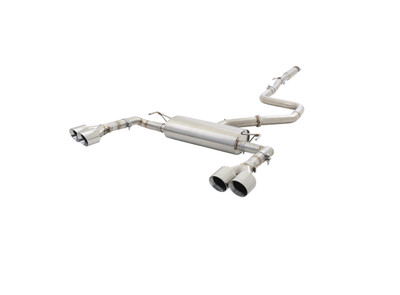  XForce KIA Forte GT BD 1.6T 2022 onward Facelift 3" SS catback system with Varex System - (XFE-ESKC22VKCSB) 