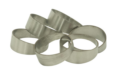  XForce Pie Cut 1D 304SS Brushed 1.5" 15 Degree 1.5D - (XFE-PSB-150159015) 