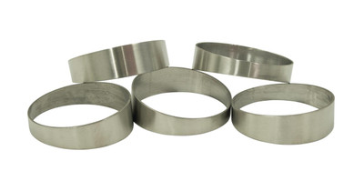  XForce Pie Cut 1D 304SS Brushed 2.25" 9 Degree 1.5D - (XFE-PSB-22594515) 