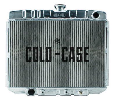  Cold Case Radiators 67-70 Mustang w/Big Block & Auto 24" Aluminum Performance Radiator - (CR-FOM588A) 