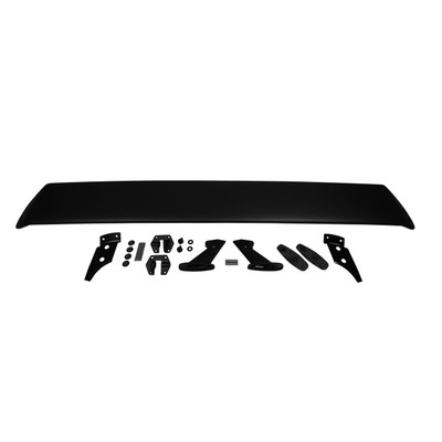  Trim Parts 70-74 Cuda/Barracuda Licensed Mopar Organosol Black Go Wing Spoiler Complete Kit - (MP603B) 
