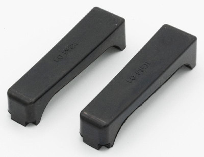  Cold Case Radiators 69-74 GTO/70-81 Firebird, Radiator Insulators for Cold Case Radiators, Black - (CR-IGM01) 