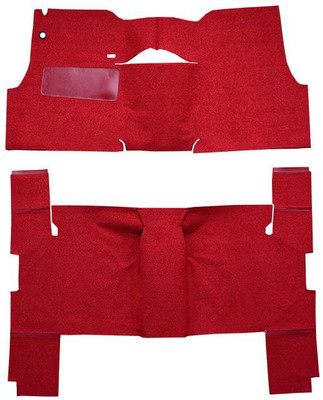 ACC Carpet 1956 Chevy Bel Air Floor Carpet, 4DR Wagon, Daytona Material - (ACC-13393) 