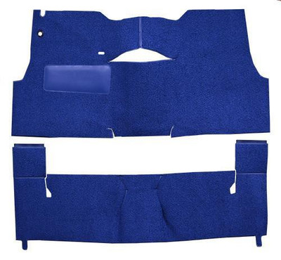  ACC Carpet 1955 Chevy Sedan Delivery Carpet, 2DR Wagon w/Bench Seat, Loop Material - (ACC-14058) 