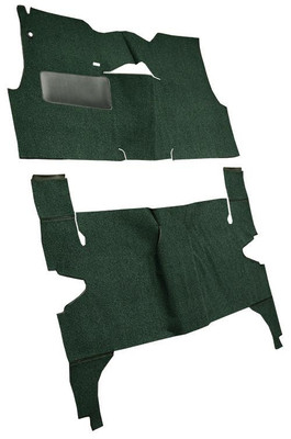  ACC Carpet 1956 Chevy Bel Air Floor Carpet, 4DR Hardtop w/Bench Seat, Loop Material - (ACC-19645) 