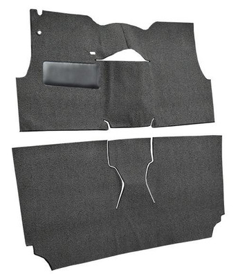  ACC Carpet 1956 Chevy Bel Air Floor Carpet, 2DR Hardtop w/Bucket Seat, Loop Material - (ACC-19664) 