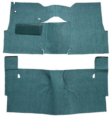  ACC Carpet 1957 Chevy Two-Ten Series Floor Carpet, 2DR Sedan w/Bench Seat, Loop Material - (ACC-26188) 