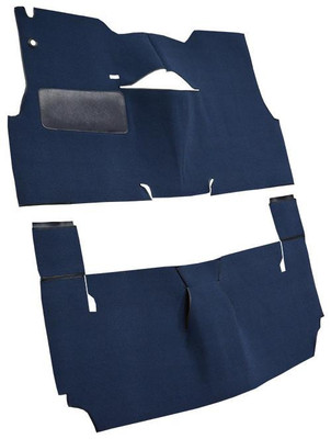  ACC Carpet 1956 Chevy Two-Ten Series Floor Carpet, 2DR Hardtop w/Bench Seat, Loop Material - (ACC-26206) 