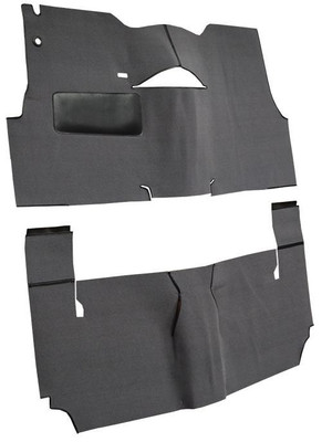  ACC Carpet 1955 Chevy Bel Air Floor Carpet, 2DR Hardtop w/Bench Seat, Loop Material - (ACC-4014) 