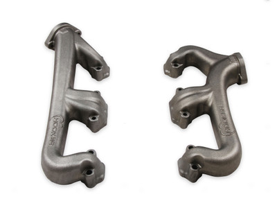 Hooker Hooker Small Block Chevrolet Exhaust Manifolds, Natural Ceramic Finish - (HKR-8525HKR)