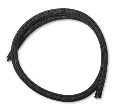 Holley EFI 50 Feet, Black, 3/8" Braided F6 Split Wire Loom - (EFI-573-105)