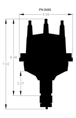  MSD VW Billet Distributor - (MSD-8485) 