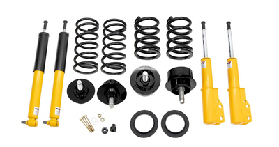 UMI Performance 1982-1992 GM F-Body Weight Jack and Shock Kit, Front/Rear, Race, Black - (UMI-2085-3-B)