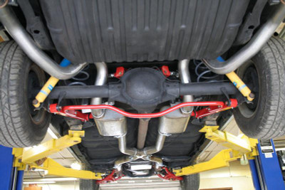  UMI Performance 1968-1972 A-Body Adjustable Upper Control Arms- w/ Roto-Joint, Red - (UMI-4037-R) 