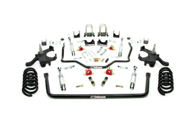 UMI Performance 1973-1987 GM C10 Handling and Lowering Kit, Stage 2.5, Black - (UMI-64025-B) 