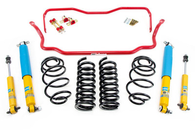  UMI Performance 1967 GM A-Body Handling Package, 1” Lowering- Stage 1, Red - (UMI-ABF401-67-1-R) 