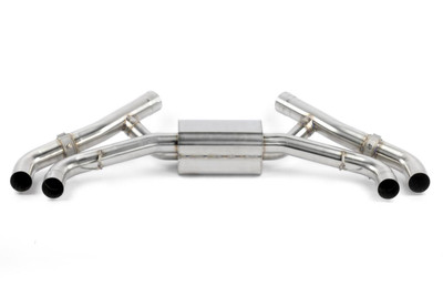  Dinan Dinan Valved Axle-Back Exhaust - 2020-2025 BMW X5M/X6M w/Black Tips - (DIN-D660-0090-BLK) 