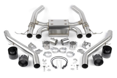  Dinan Dinan Valved Axle-Back Exhaust - 2021-2025 BMW M3/M4 w/Black Tips - (DIN-D660-0093-BLK) 