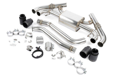  Dinan Dinan Valved Axle-Back Exhaust - 2022-2025 BMW M240i w/Black Tips - (DIN-D660-0098-BLK) 