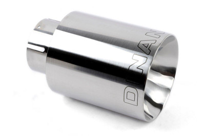  Dinan Dinan Double-Walled 4" Clamp-On Exhaust Tip, 2.5" Inlet, Polished - (DIN-D663-0555-BOX) 