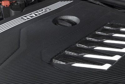  Dinan Dinan Matte Carbon Fiber Engine Cover - 2020-2025 BMW B58D - (DIN-D590-0004) 