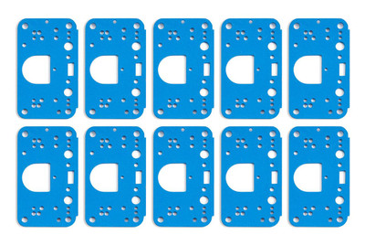  Holley Dominator 3 Circuit Metering Block Gasket 10-PK - (HOL-108-198) 
