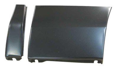  Auto Metal Direct Front Fender Lower Rear Repair Panel w/ Brace - RH - 69 Camaro - (AMD-205-3569-R) 