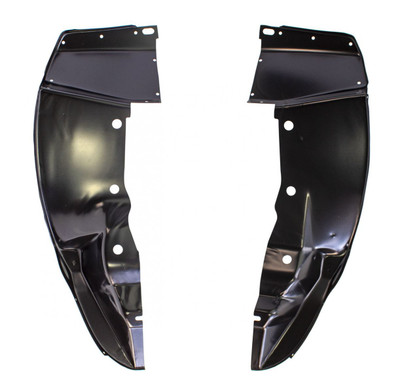 Auto Metal Direct Fender Splash Shields - Pair - 68-70 Dodge Charger Coronet, Plymouth Superbird - (AMD-251-2468-PK)