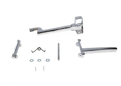  Auto Metal Direct Hood Trim and Handle Kit - 48-50 F1 F2 Ford Pickup Truck - (AMD-303-4548-1C) 