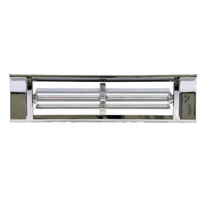  Auto Metal Direct AC Vent with Hardware Center Chrome 67-72 GM Truck - (AMD-460-4067-CV) 