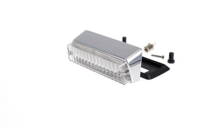  Auto Metal Direct Cargo Lamp Assembly with Hardware - Chrome - 73-91 Chevy GMC C/K Pickup Truck - (AMD-631-4073-S) 