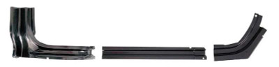  Auto Metal Direct Trunk Gutter - RH - 67-69 Dodge Dart (3pcs) - (AMD-825-2067-R) 