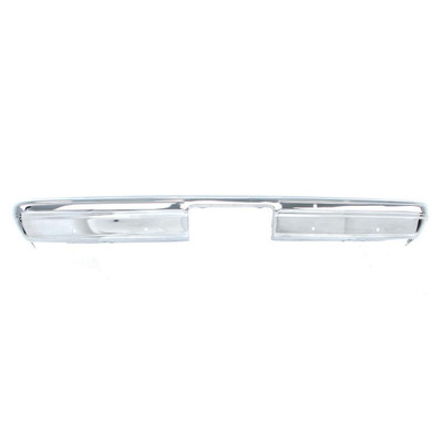  Auto Metal Direct Rear Bumper - Chrome - w/o Impact Strip Holes - 81-91 GM Fleetside Truck & SUV - (AMD-990-4081-1) 