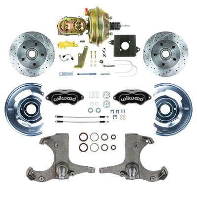  The Right Stuff 1960-62 Chevy/GMC Performance Series, Std Disc Brake Kit, Wilwood Calipers - (TDC6015P-P) 