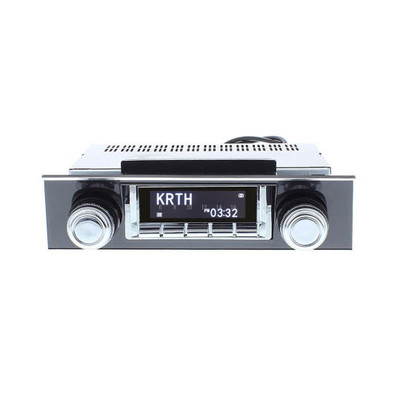 Custom Autosound 1967-68 Camaro Black Bezel USA-850 Radio with Bluetooth - (CAS-CAMCAE850)